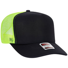 Load image into Gallery viewer, Otto High Crown Trucker - Neon