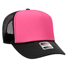 Load image into Gallery viewer, Otto High Crown Trucker - Neon