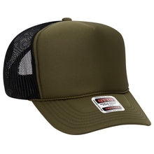 Load image into Gallery viewer, Otto High Crown Trucker - Back Split