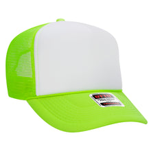 Load image into Gallery viewer, Otto High Crown Trucker - Neon