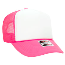 Load image into Gallery viewer, Otto High Crown Trucker - Neon