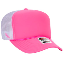 Load image into Gallery viewer, Otto High Crown Trucker - Neon