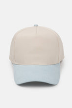 Load image into Gallery viewer, Two Tone Denim 5 Panel Baseball Cap