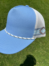 Load image into Gallery viewer, 5 Panel Western Rope Trucker