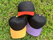 Load image into Gallery viewer, Nonbranded 5 Panel Mid Profile Two Tone Baseball Cap