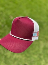 Load image into Gallery viewer, 5 Panel Western Rope Trucker