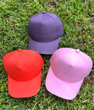 Load image into Gallery viewer, Nonbranded 5 Panel Mid Profile Two Tone Baseball Cap