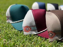 Load image into Gallery viewer, 5 Panel Western Rope Trucker