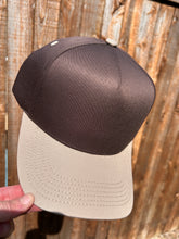 Load image into Gallery viewer, Nonbranded 5 Panel Mid Profile Two Tone Baseball Cap