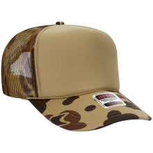 Load image into Gallery viewer, Otto High Crown Trucker - Camo Styles