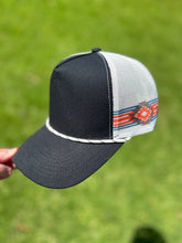 Load image into Gallery viewer, 5 Panel Western Rope Trucker