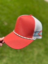 Load image into Gallery viewer, 5 Panel Western Rope Trucker