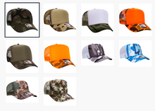 Load image into Gallery viewer, Otto High Crown Trucker - Camo Styles