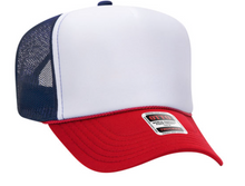 Load image into Gallery viewer, Otto High Crown Trucker - Tri-Color Styles
