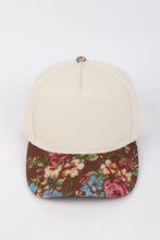 Load image into Gallery viewer, Floral Print Brocade 5 Panels Two Tone - NEW COLORS