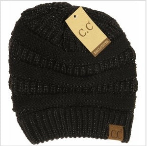 Metallic CC Beanie