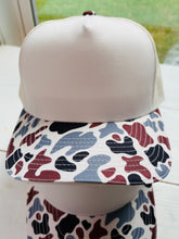 Load image into Gallery viewer, 5 Panel Two-Tone Camo Meshback Sandwich
