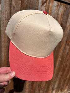 Nonbranded 5 Panel Mid Profile Two Tone Baseball Cap