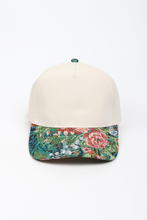 Load image into Gallery viewer, Floral Print Brocade 5 Panels Two Tone - NEW COLORS
