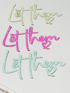 Let Them Word Patch