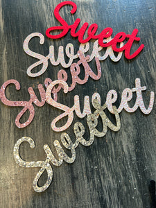 "Sweet" Word Patch