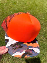 Load image into Gallery viewer, Neon Camo Foam Trucker
