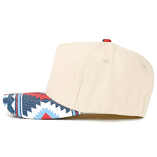 Load image into Gallery viewer, C.C South Western Aztec Pattern Bill: Navy
