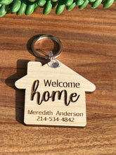 Load image into Gallery viewer, Welcome Home Keychain - Branded
