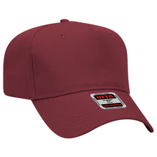 Load image into Gallery viewer, Otto 5 Panel Mid Profile Baseball Cap
