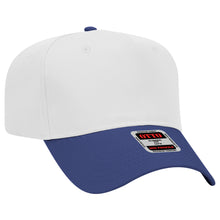 Load image into Gallery viewer, Otto 5 Panel Mid Profile Baseball Cap
