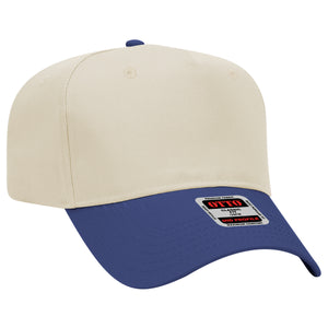 Otto 5 Panel Mid Profile Baseball Cap