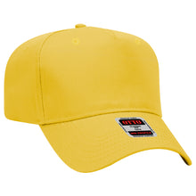 Load image into Gallery viewer, Otto 5 Panel Mid Profile Baseball Cap
