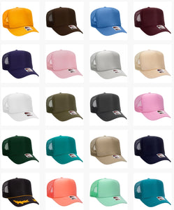 Otto High Crown Trucker - Solids