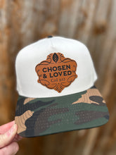 Load image into Gallery viewer, Natural 5 Panel Canvas Camo Brim (3 colors)
