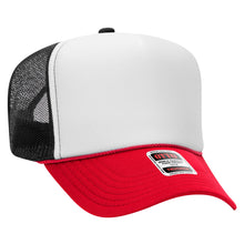 Load image into Gallery viewer, Otto High Crown Trucker - Tri-Color Styles
