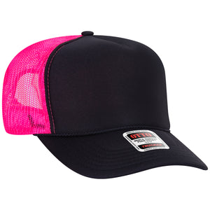 Otto High Crown Trucker - Neon