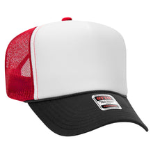 Load image into Gallery viewer, Otto High Crown Trucker - Tri-Color Styles
