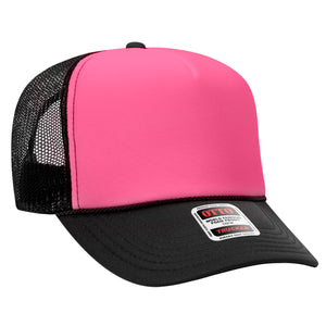 Otto High Crown Trucker - Neon