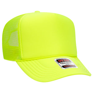 Otto High Crown Trucker - Neon