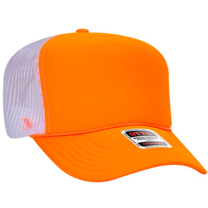 Otto High Crown Trucker - Neon