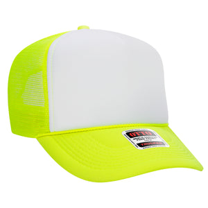 Otto High Crown Trucker - Neon