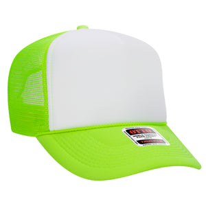 Otto High Crown Trucker - Neon