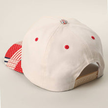 Load image into Gallery viewer, Americana Patchwork Brim Trucker Hat
