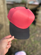 Load image into Gallery viewer, Nonbranded 5 Panel Mid Profile Two Tone Baseball Cap
