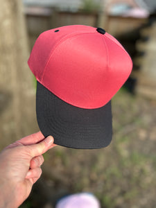 Nonbranded 5 Panel Mid Profile Two Tone Baseball Cap