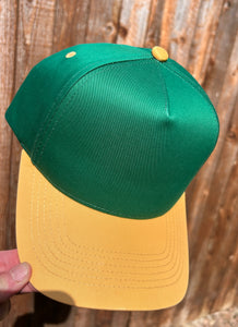 Nonbranded 5 Panel Mid Profile Two Tone Baseball Cap