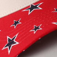 Load image into Gallery viewer, Star Print Brim 5 Panel Trucker Hat
