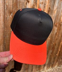 Nonbranded 5 Panel Mid Profile Two Tone Baseball Cap