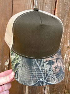Cobra 5 Panel Camo Brim