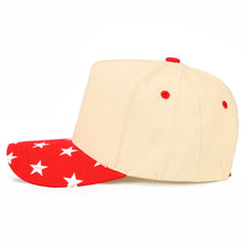 Load image into Gallery viewer, C.C Star Pattern on Brim Two Tone Trucker Hat (3 colors)
